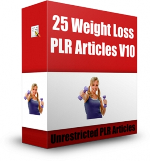 Product picture 25 Weight Loss PLR Articles