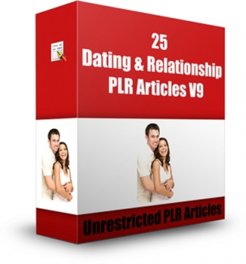 Product picture 25 Dating & Relationship PLR Articles V9