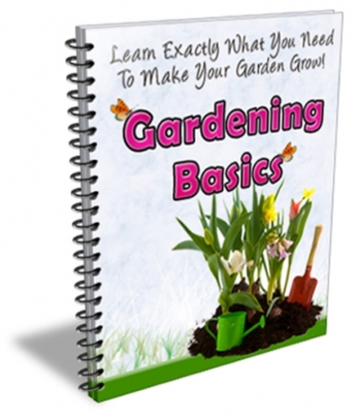 Product picture Gardening Basics Newsletter beautiful garden in no time